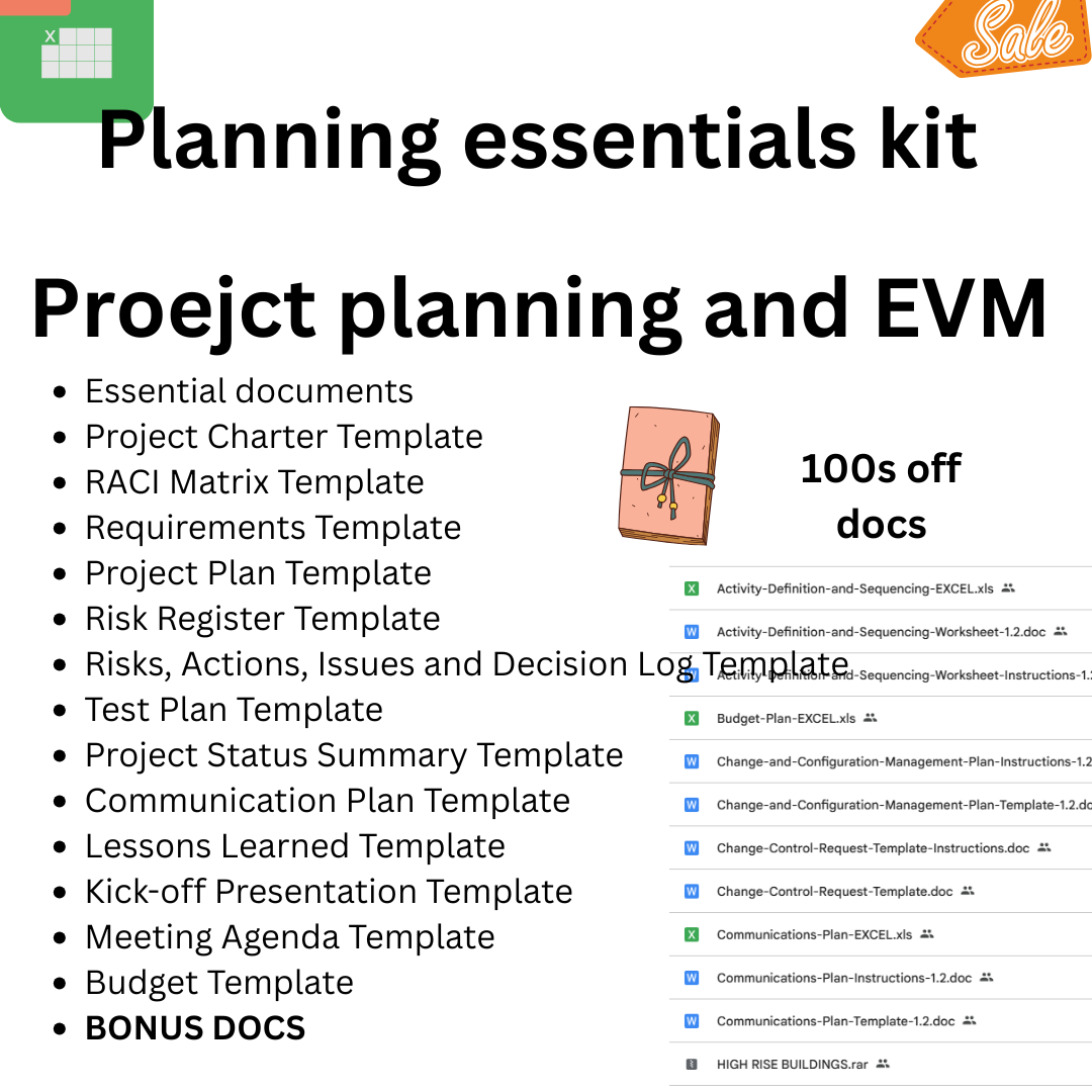 🗂️ Planning Engineer Essential Kit – Primavera P6, Excel, Power BI, and Reporting Templates (Complete Bundle)